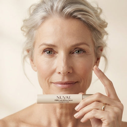 Close-up of the NUVAE serum tube